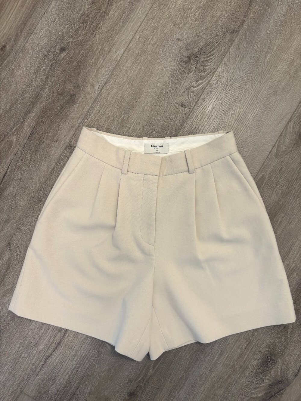 Babaton Pleated Shorts